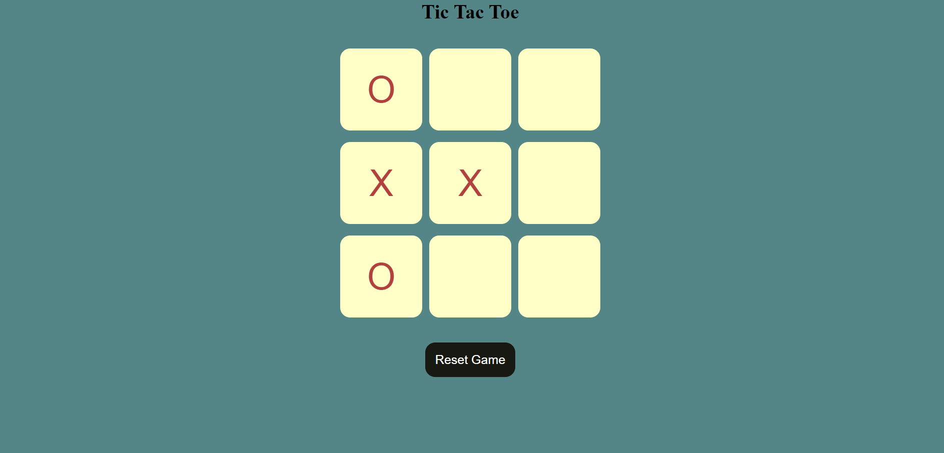 Tic-tak-toe